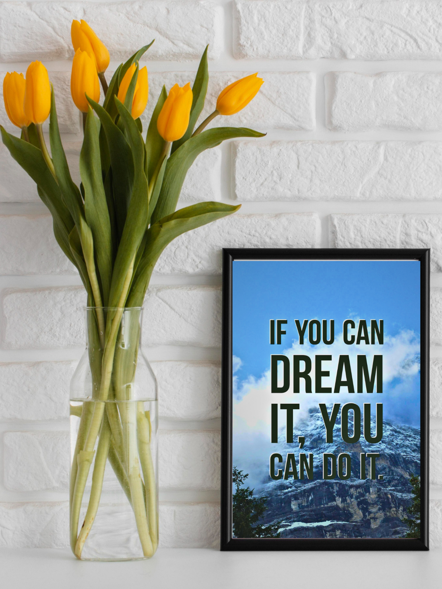 Inspirational Quote Frame - Personalized