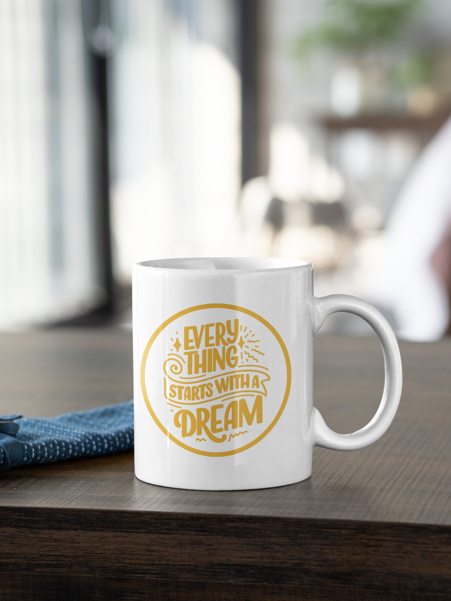 Quality-Packed Personalised Mug | Golden