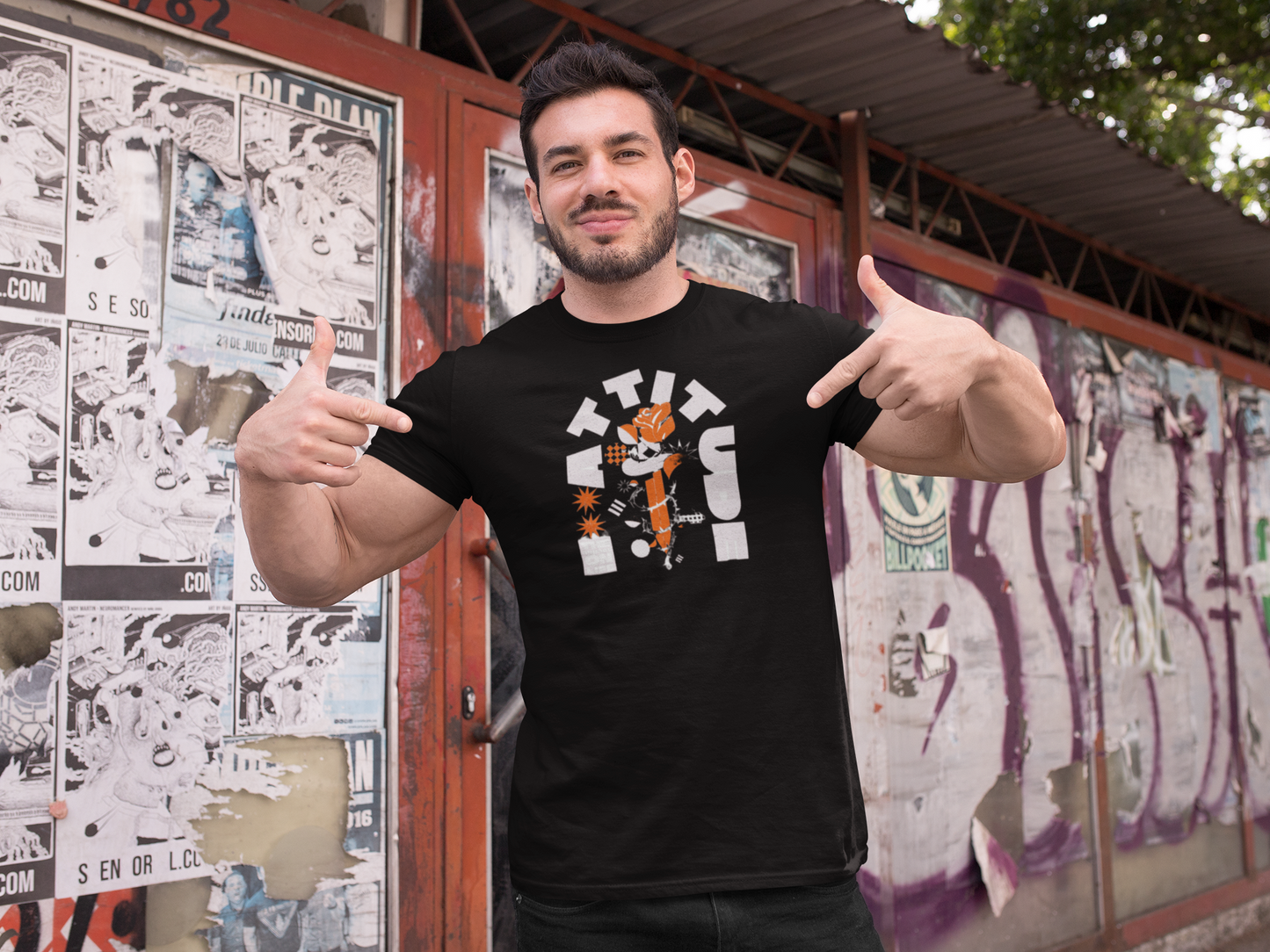 Premium Printed T-shirt | Attitude