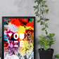Inspirational Quote Frame - Personalized