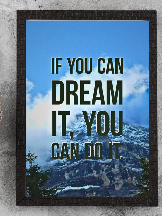Inspirational Quote Frame - Personalized