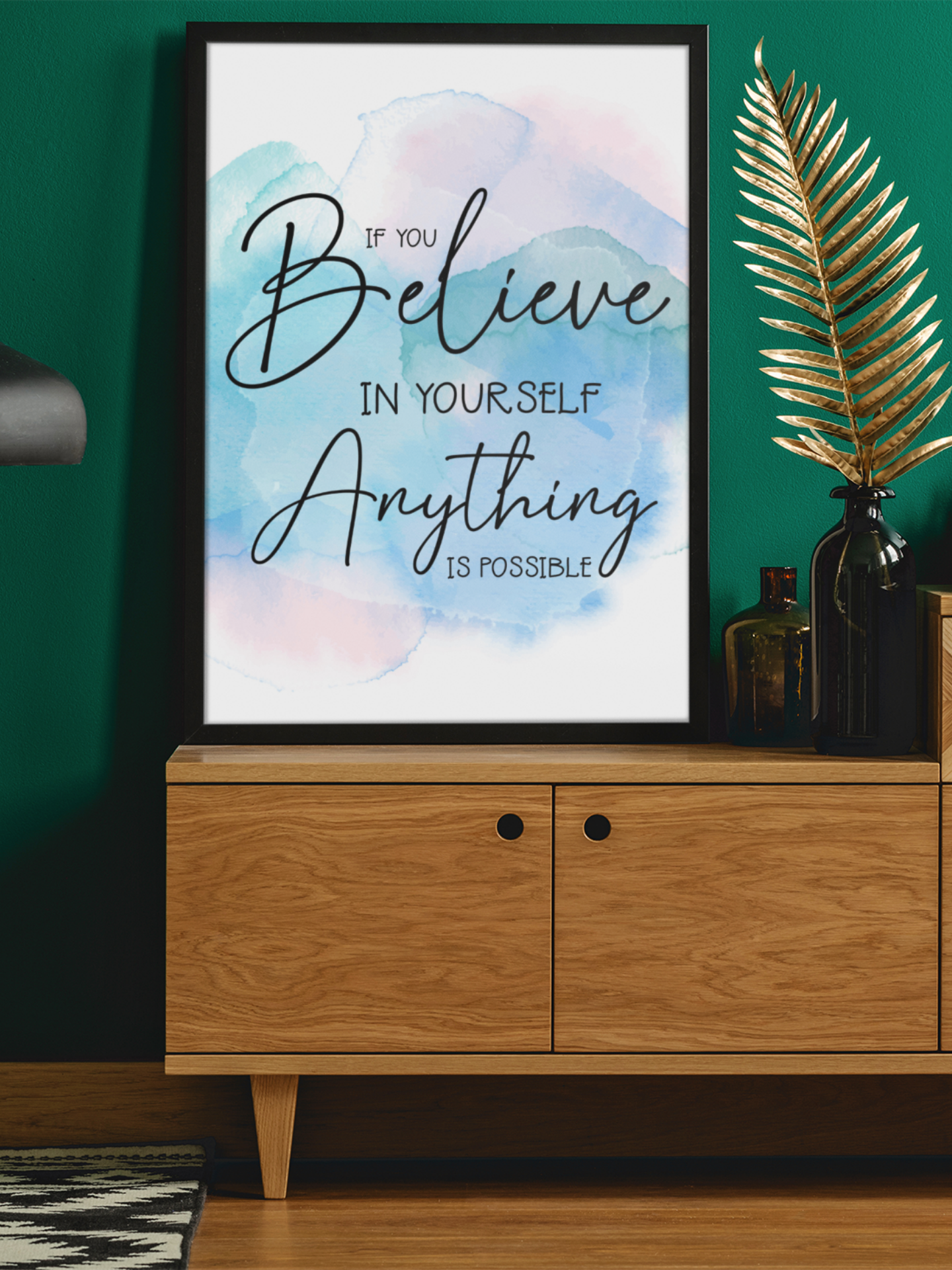Inspirational Quote Frame - Personalized
