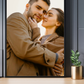 Loving Couple Photo Frame - Personalized