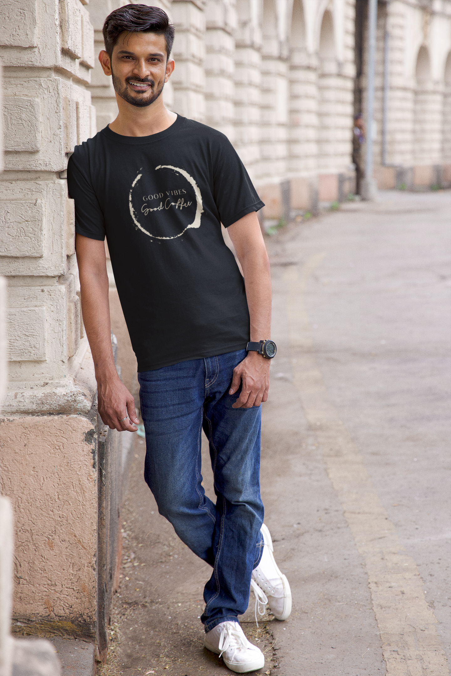 Classic Printed T-shirt | Coffee Lover