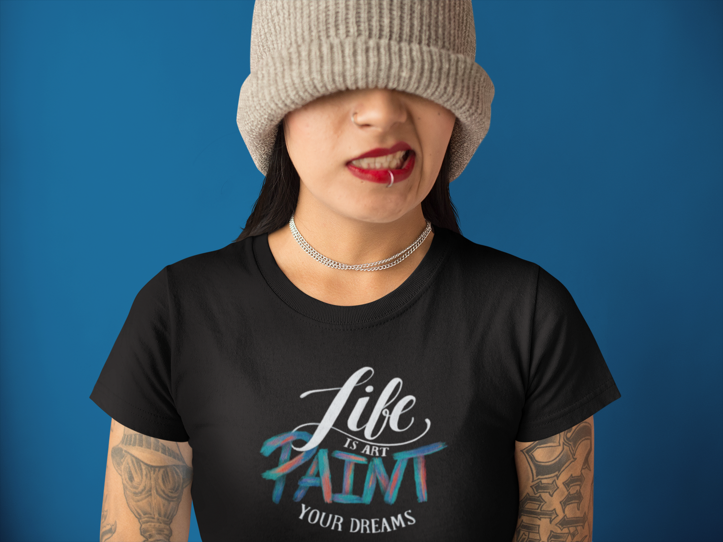 Premium Printed T-shirt | PAINT