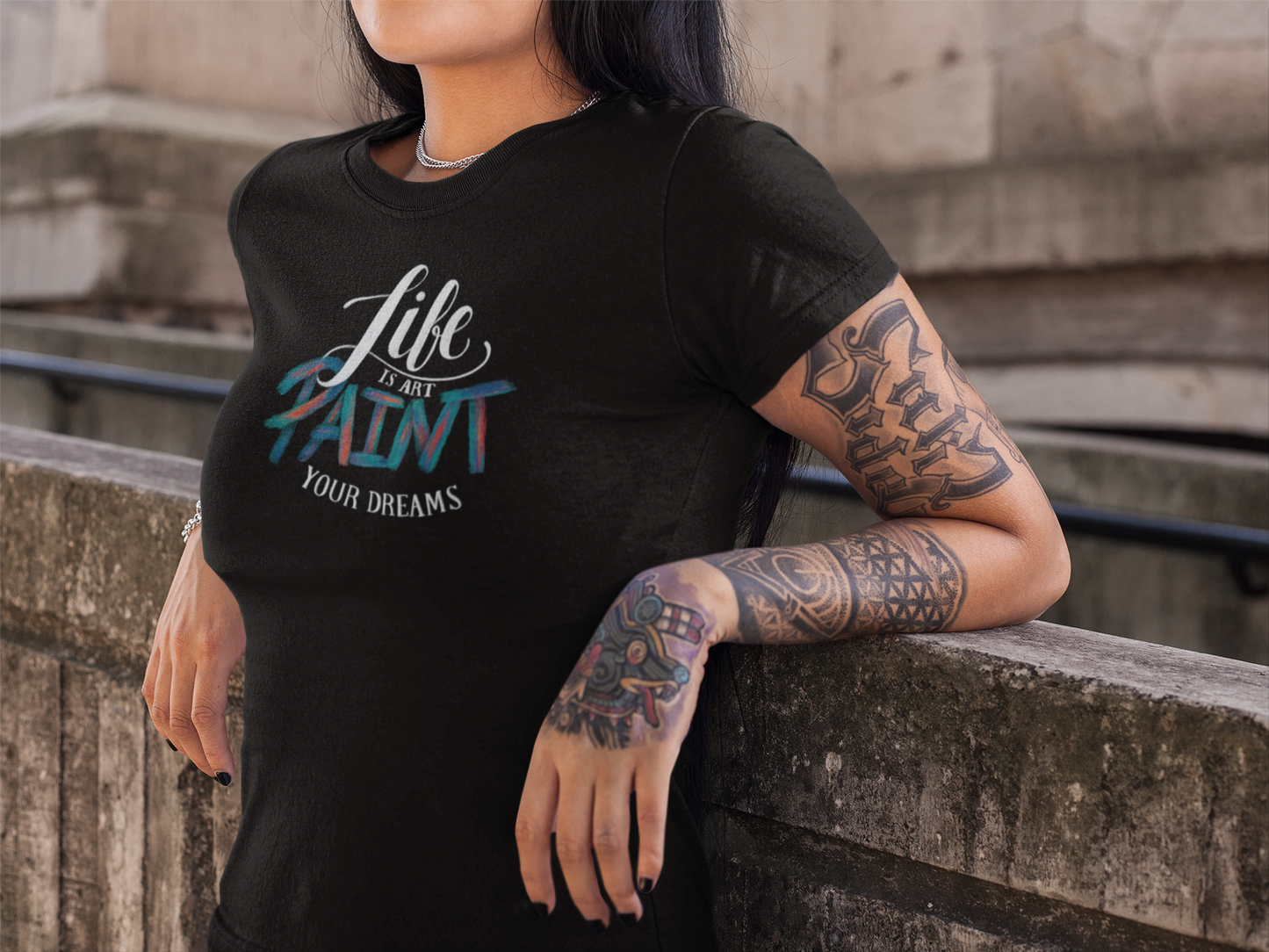 Premium Printed T-shirt | PAINT