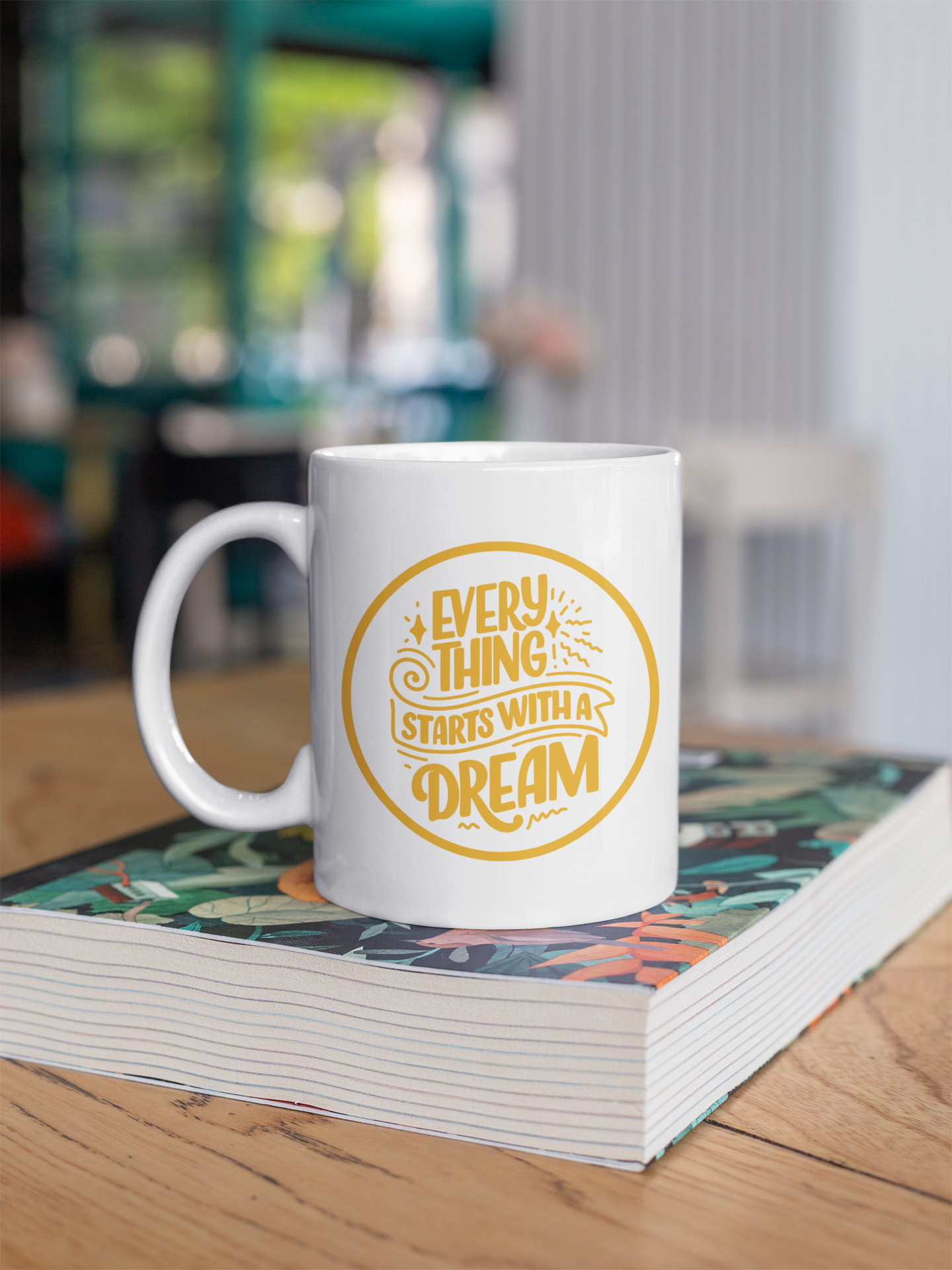 Quality-Packed Personalised Mug | Golden