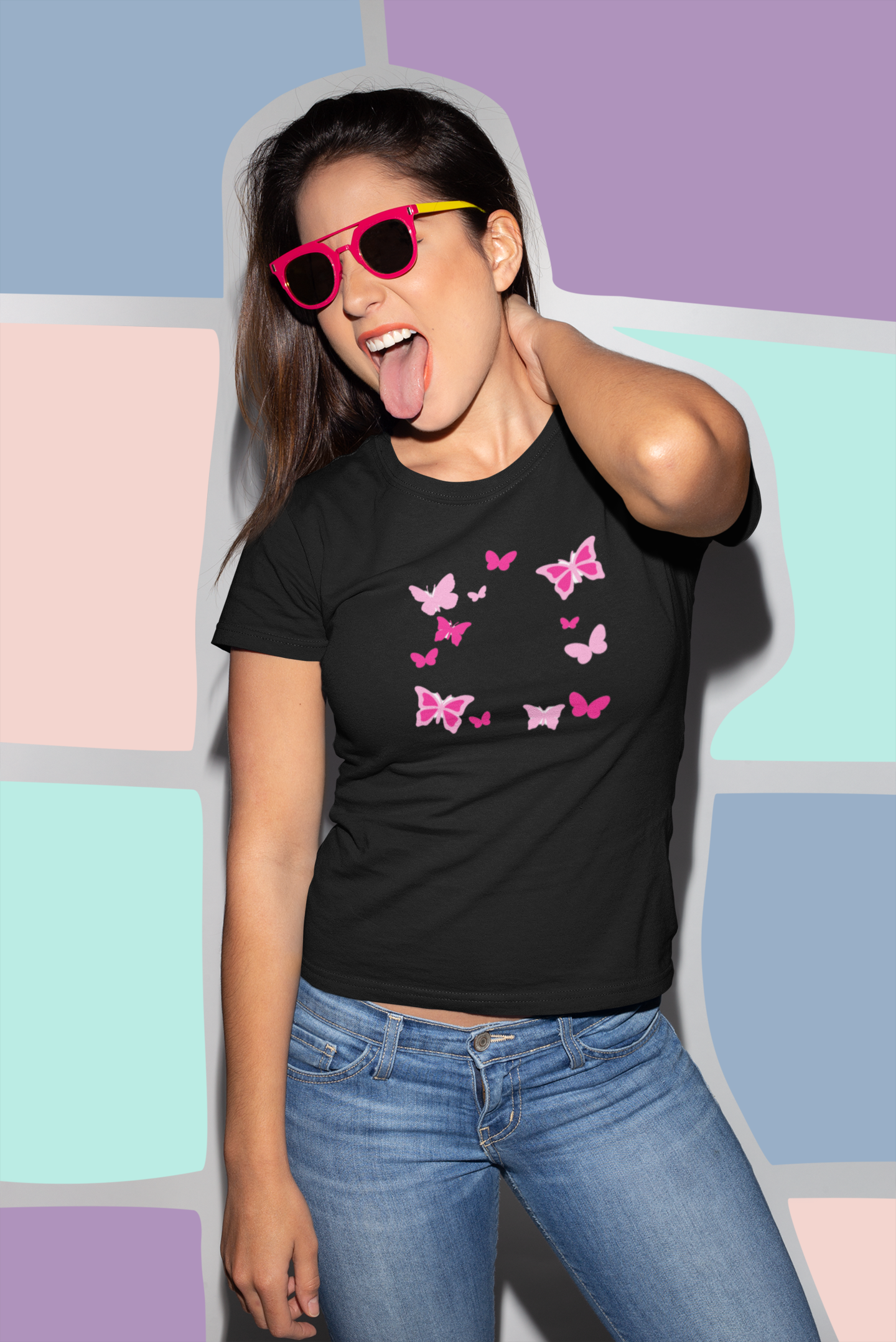 Premium Printed T-shirt | Butterfly