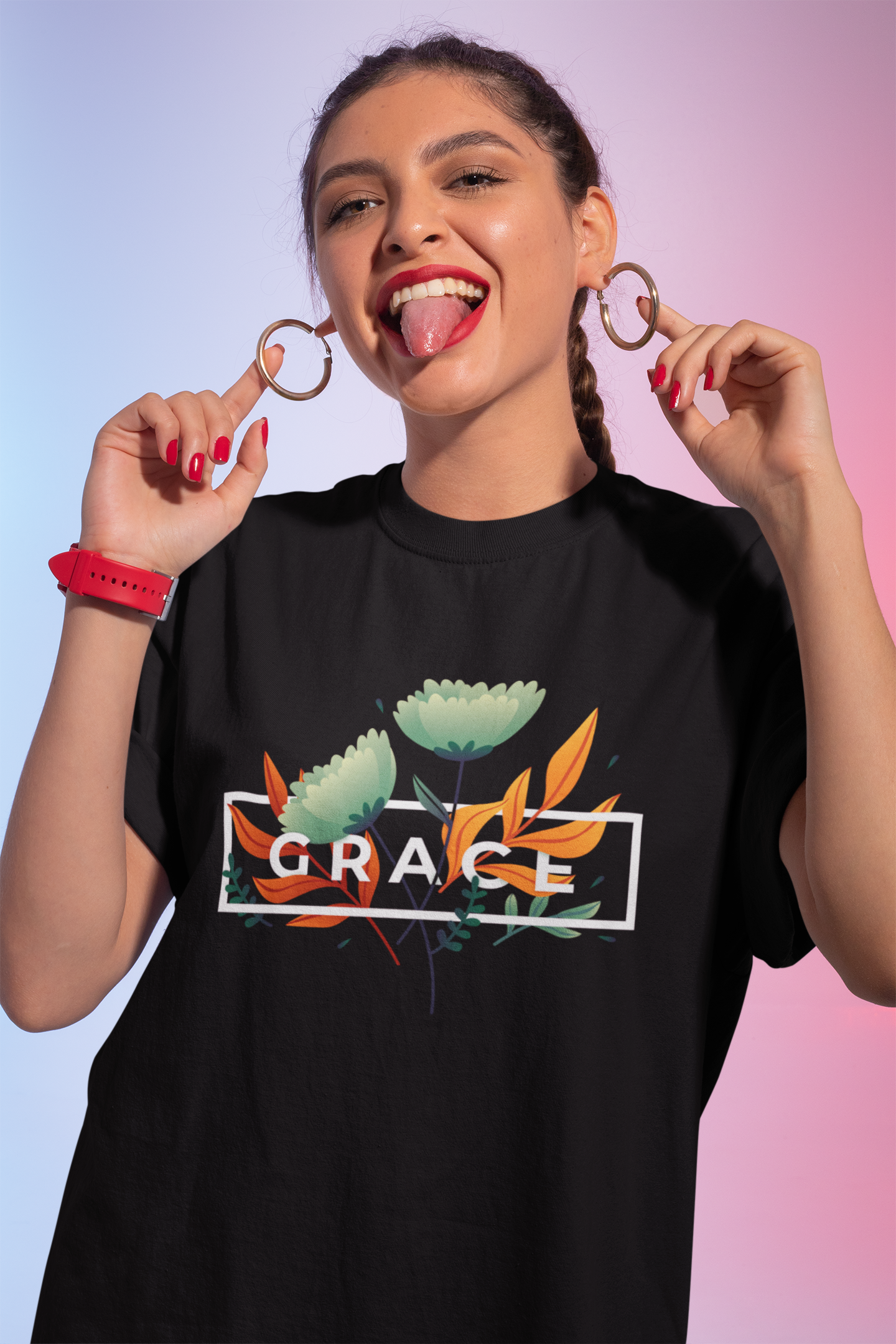 Premium Printed T-shirt | GRACE