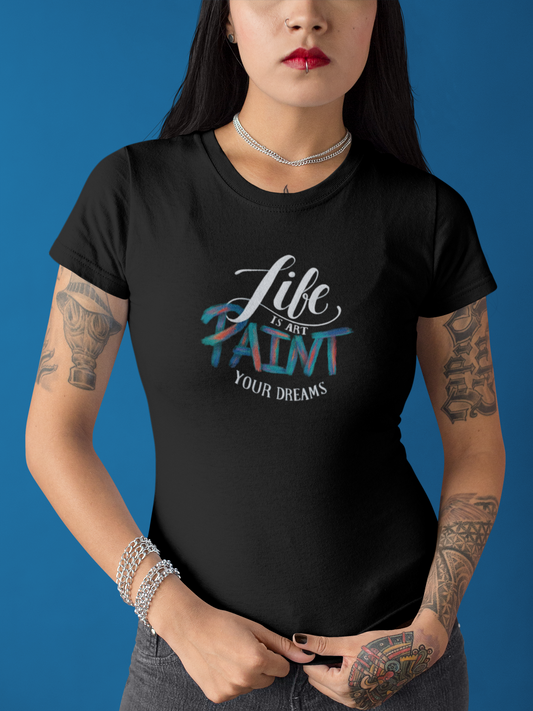 Premium Printed T-shirt | PAINT