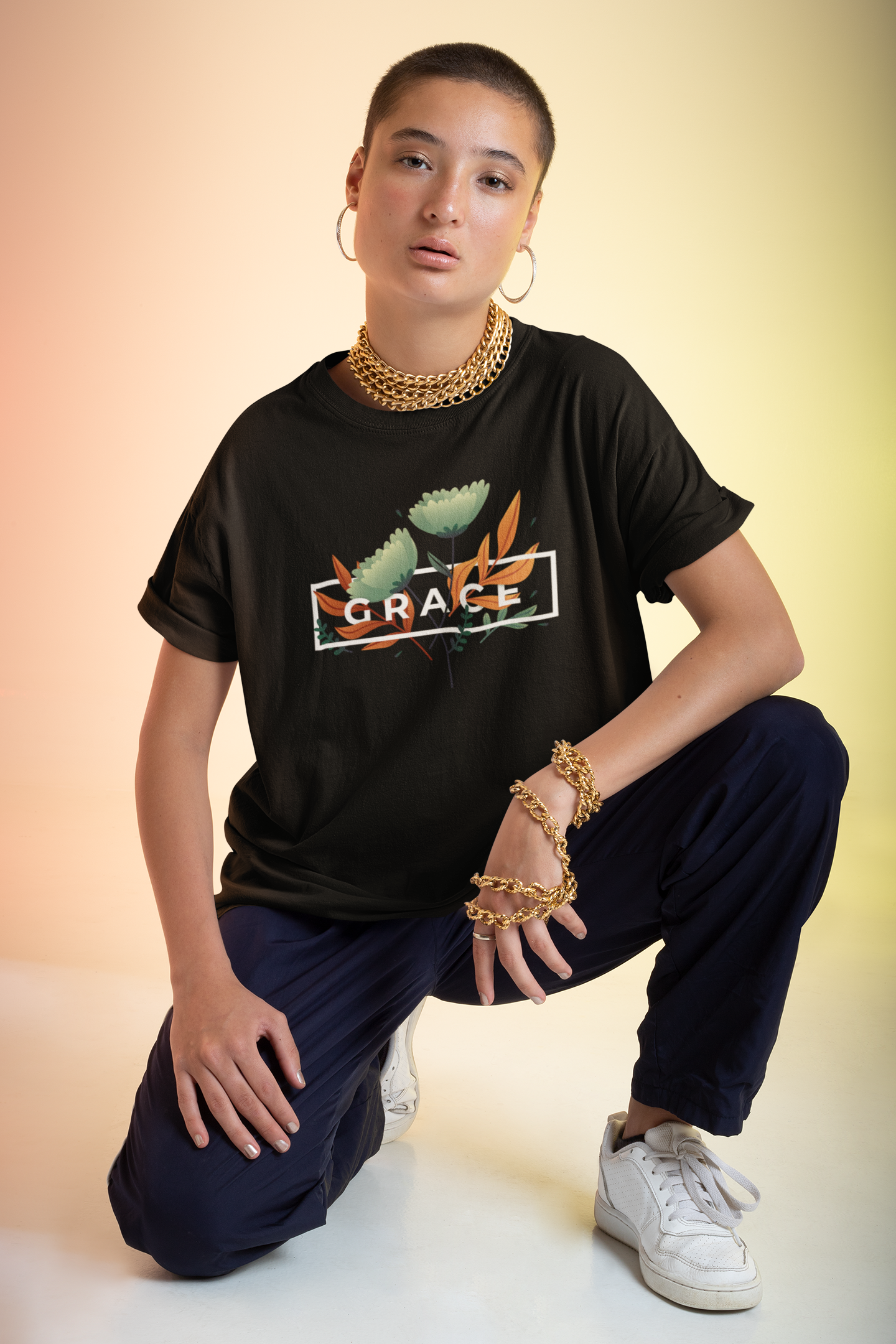 Premium Printed T-shirt | GRACE